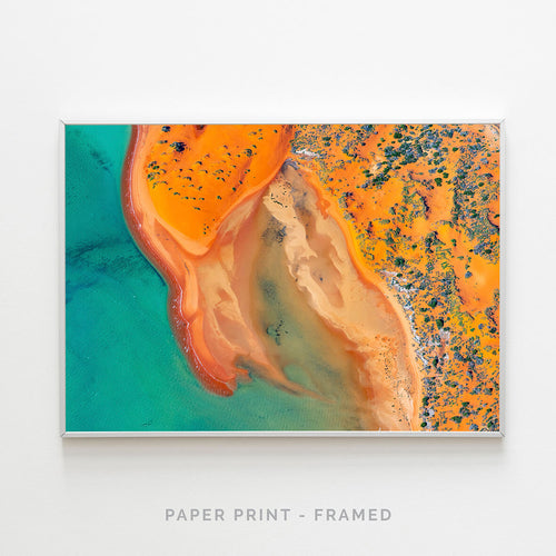 Teal Paradise | Art Print - SC-Art-Frames