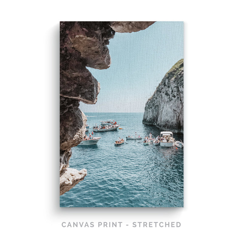 Blue Grotto I | Canvas Print - SC-Art-Frames