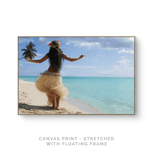 Hawaiian Dance | Canvas Print - SC-Art-Frames