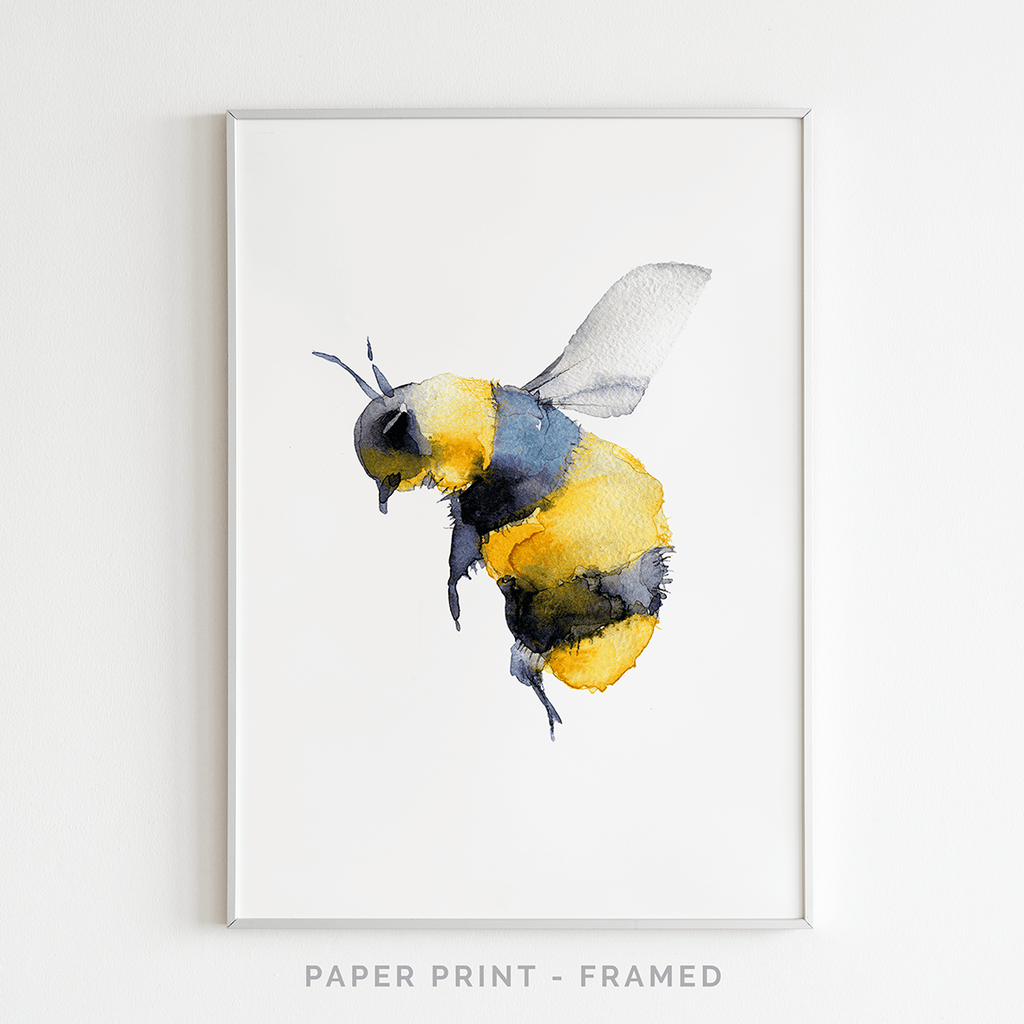 Bee Happy | Art Print - SC-Art-Frames