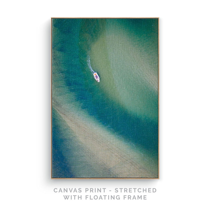 Lonesome Boat | Canvas Print