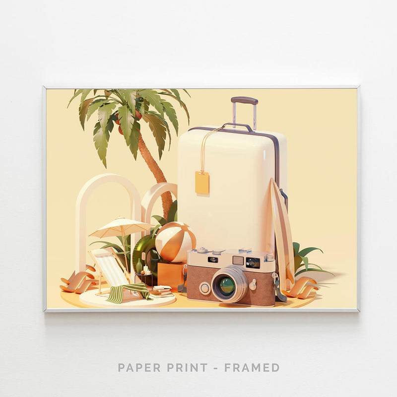 Packed | Art Print - SC-Art-Frames