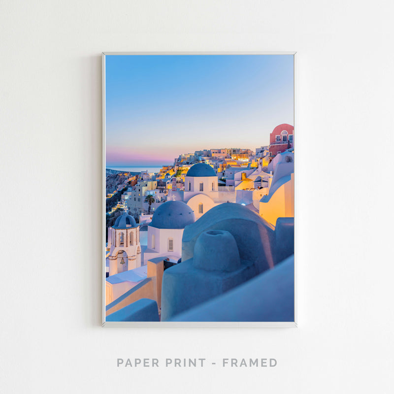 Santorini | Art Print - SC-Art-Frames