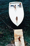 Slim Aarons Speed Boat Landing - SC-Art-Frames