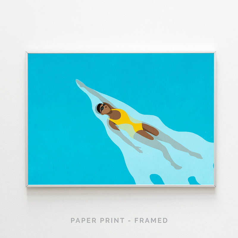 Swim | Art Print - SC-Art-Frames