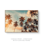 Between The Palms | Canvas Print - SC-Art-Frames
