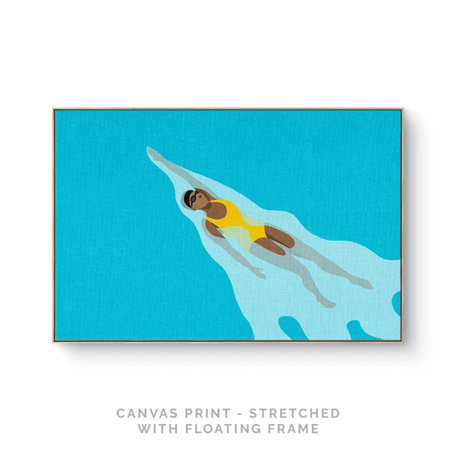 Swim | Canvas Print - SC-Art-Frames